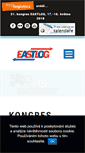 Mobile Screenshot of eastlog.cz