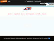Tablet Screenshot of eastlog.cz